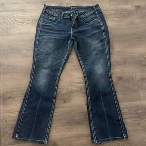 Silver Jeans Dark Blue Boot Cut Denim